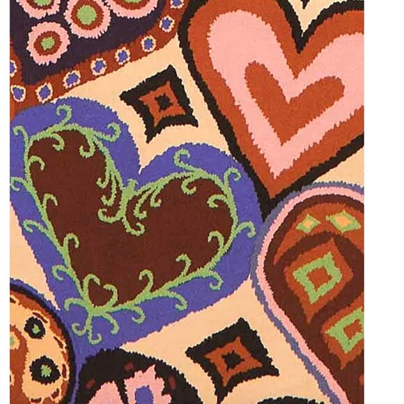 FARM Rio Multicolor Heart Pattern Dress - Picture 8 of 16